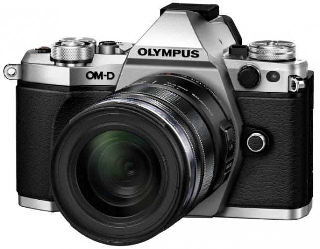 Olympus OM-D E-M5 Mark II + 12-50 stříbrný/černý