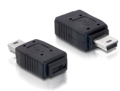Redukce miniUSB B(M) - microUSB B(F)