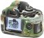 easyCover Silikon Schutzhülle f. Nikon D3200 Camouflage