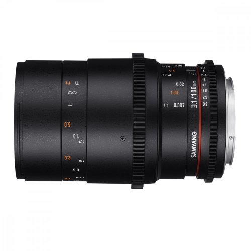 Samyang 100mm T3.1 VDSLR ED UMC Macro Lens for Nikon