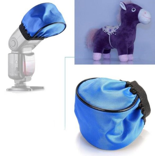 Difuzér pro systémový blesk, softbox modrý (DBCM)