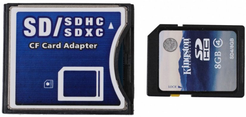 B.I.G. SD/SDHC Adapter to Compact Flash Card Type II