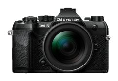 Digitálny fotoaparát OM SYSTEM OM-5 Mark II body black, M.Zuiko Digital 12-45mm F4 PRO lens
