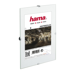 Hama Clip-Fix, antireflexné sklo, 13x18 cm