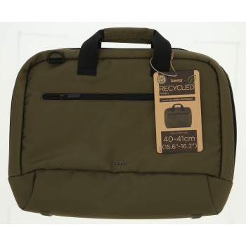 Hama Ultra Lightweight, brašna na notebook, 40-41 cm (15,6"-16,2"), recyklovaný polyester, olivová barva