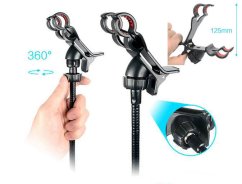 Elementrix Držák mikrofonu a 2 svěrky set (KH28)