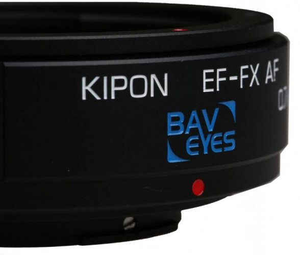 Kipon Baveyes Adapter from Canon EF Lens to Fuji X Camera (0,7x)