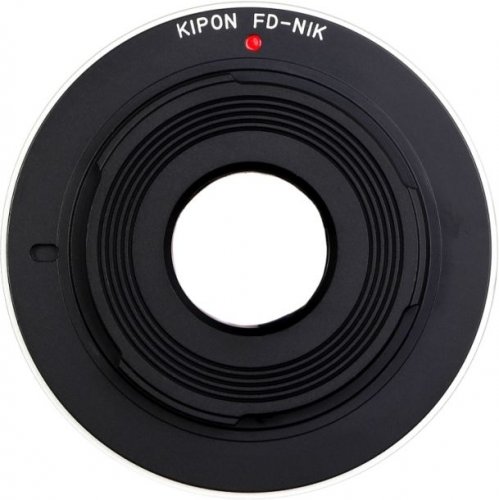 Kipon adaptér z Canon FD objektivu na Nikon F tělo