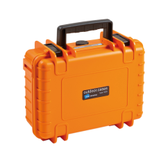 B&W Outdoor Koffer Typ 1000 Leer Orange