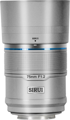 Sirui Sniper Lens APS-C AF 75mm F1.2 X-Mount Silver