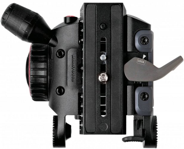 Manfrotto Nitrotech N8 videohlava s videostativem s polokulí 100/75mm s rozpěrou