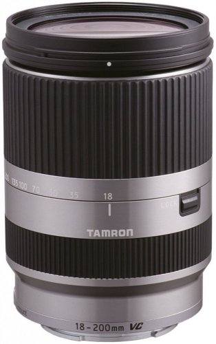 Tamron 18-200mm F/3.5-6.3 Di III VC Objektiv für Sony E Silber