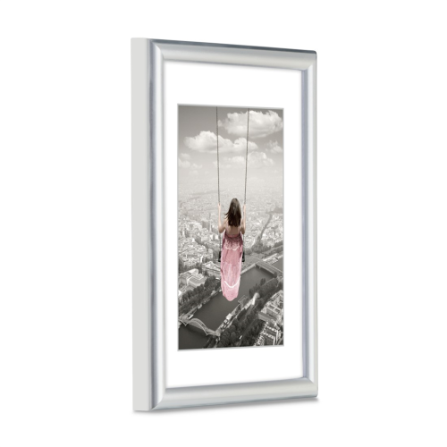 Plastový rám Hama SWING, stříbrný, 50x70 cm