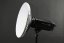 Stříbrný beauty dish 42cm s voštinou a difuzérem 1 (BD1S)