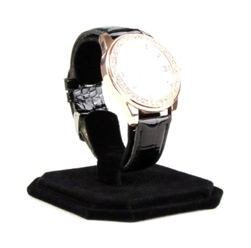 forDSLR stojánek na náramkové hodinky černý samet