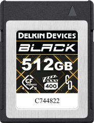 Delkin CFexpress 4.0 BLACK | Type B | R3600/W3200 (VPG400) 512GB