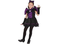 Karnevalskostüm - Fledermauskönigin, 110 - 120 cm