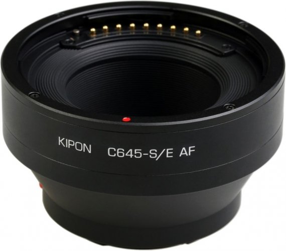 Kipon Autofocus Adapter von Contax 645 Objektive auf Sony E Kamera