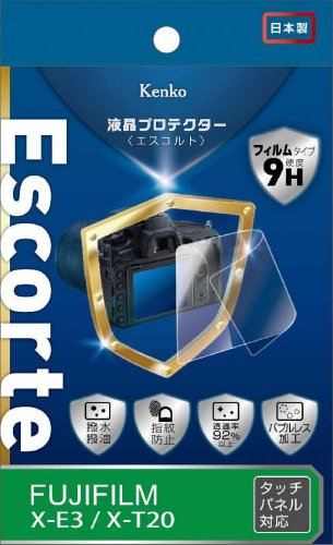 Kenko Escorte tenké tvrzené sklo pro Fujifilm X-T20, E-3