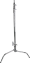 Kupo CT-20M 20" Master C-Stojan s korytnačkovou základnou - Stříbrný