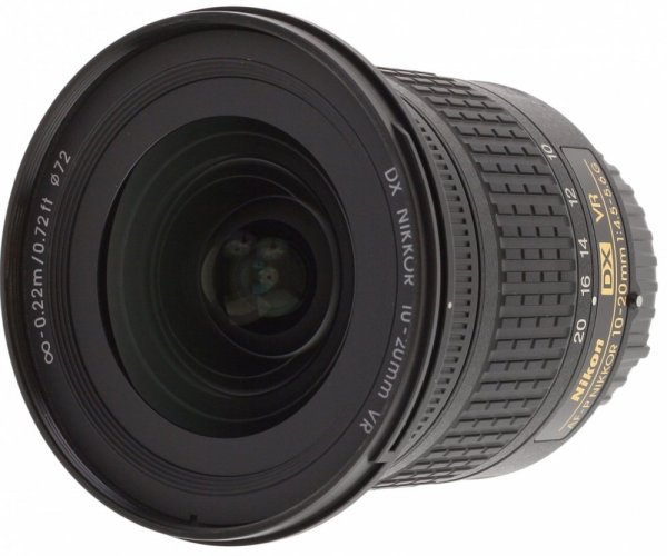 Nikon AF-P DX Nikkor 10-20mm f/4.5-5.6G VR Lens