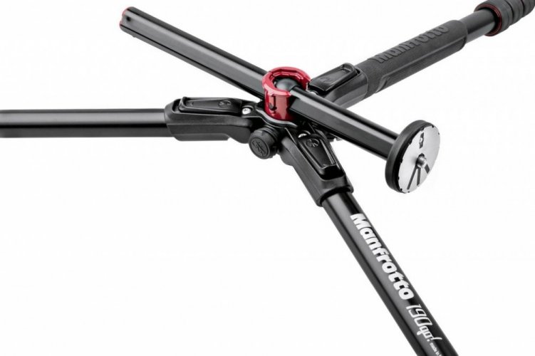 Manfrotto 190go! MS Aluminum Tripod kit 4-Section with XPRO 3-wa