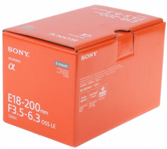 Sony SEL 18-200mm f/3,5-6,3 OSS LE (SEL18200LE)