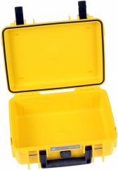 B&W Outdoor Koffer Typ 1000 mit Einteilung  Gelb