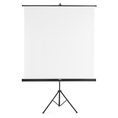 Hama projekčné plátno 2v1, 155x155 cm, uhlopriečka 219 cm, so statívom, prenosné, biele