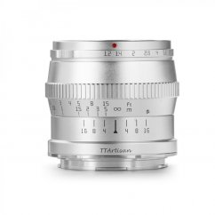 TTArtisan 50mm f/1,2 (APS-C) Silber für Panasonic L/Leica L