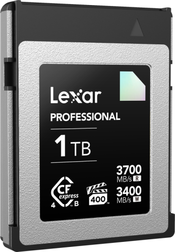 Lexar CFexpress 4.0 Pro Diamond R3700/W3400 (VPG400) 1TB
