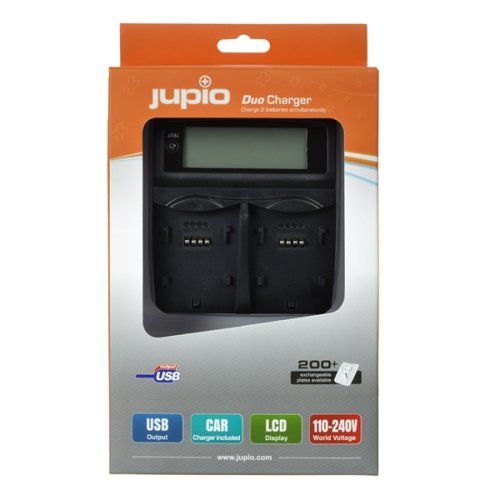 Jupio duální nabíječka Duo Charger pro Li-Ion, univerzální (při použití redukcí) Jupio duální nabíječka Duo Charger pro Li-Ion, univerzální (při použití redukcí)