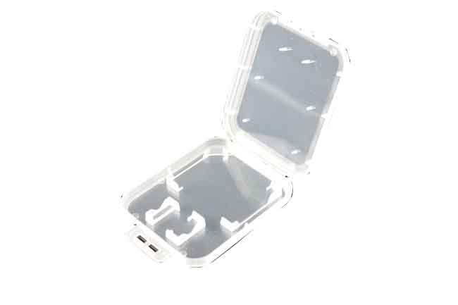 Plastový box na SD, microSD a SIM kartu