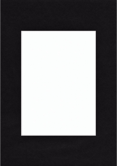 Hama pasparta, fotografia 10x15 cm, rám 18x24 cm, čierna