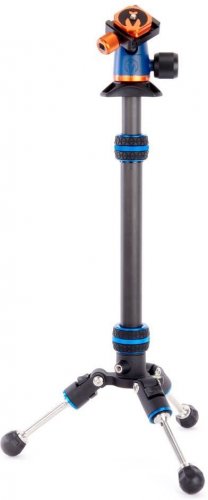 3 Legged Thing PUNKS Brian 2.0 Carbon Fiber Tripod with AirHed Neo 2.0 Ball Head (Blue)