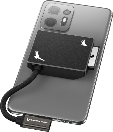 Angelbird Kondor Blue CFexpress B Recording Module (MagSafe Compatible External) Raven Black Angelbird Kondor Blue CFexpress B Recording Module (MagSafe Compatible External) Raven Black
