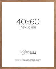 Focus Soul Oak veneer 40X60 Plexi