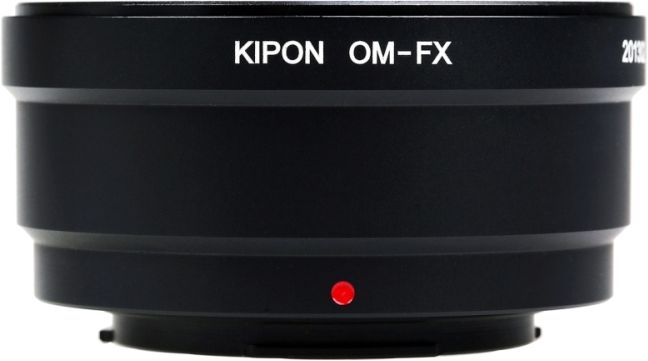 Kipon adaptér z Olympus OM objektívu na Fuji X telo