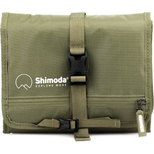 Shimoda Filter Wrap 150 | Fits 3 Filters up to 150 × 100mm | Size 25 × 16 × 3 cm | Army Green