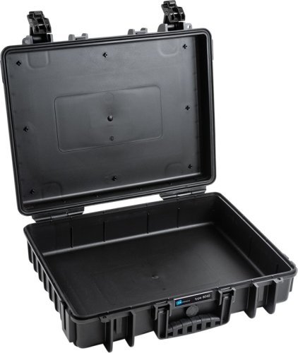 B&W Outdoor Case Type 6040 with Removable Pre-Cut Foam Black