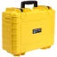 B&W Outdoor Koffer Typ 5000 mit Einteilung Gelb