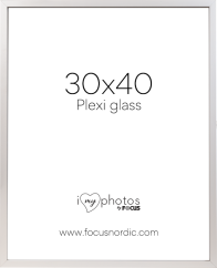 Focus Soul White 30x40 plexi