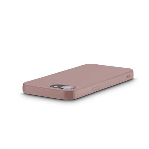 Hama Fantastic Feel, kryt pro Apple iPhone 16e, hedvábný povrch, barva nude