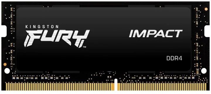 Kingston FURY Impact SO-DIMM DDR4 8GB, 3200MHz, CL20