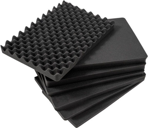 B&W Vorgeschnittener Schaumstoff für Outdoor Koffer Typ 5500