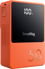 SmallRig 4871 V-Mount Battery Mini VB50 (Orange)