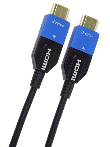 PremiumCord Ultra High Speed HDMI 2.1 Optical 8K@60Hz 4K@120Hz 25m pozlacený