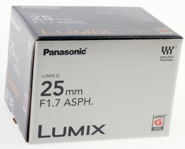 Panasonic Lumix G 25mm f/1,7 ASPH (H-H025E-K)