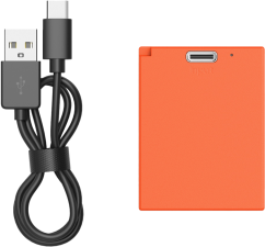 SmallRig 5088 USB-C Rechargeable Camera Battery NP-W126S Orange