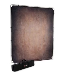 Manfrotto EzyFrame Vintage Backgr. 2x2.3m Walnut